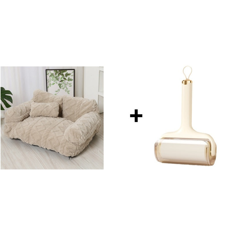 🌞Fris De Lente In Met 50% Korting!🐾 Pluche Kalmerend Huisdierbankje – Afneembare Wasbare Hoes | Orthopedisch & Anti-Slip!