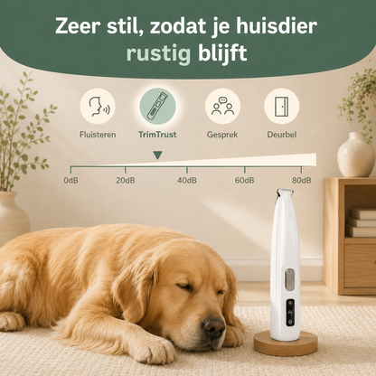 Norindo TrimTrust - Veilige, stille trimmer met LED verlichting