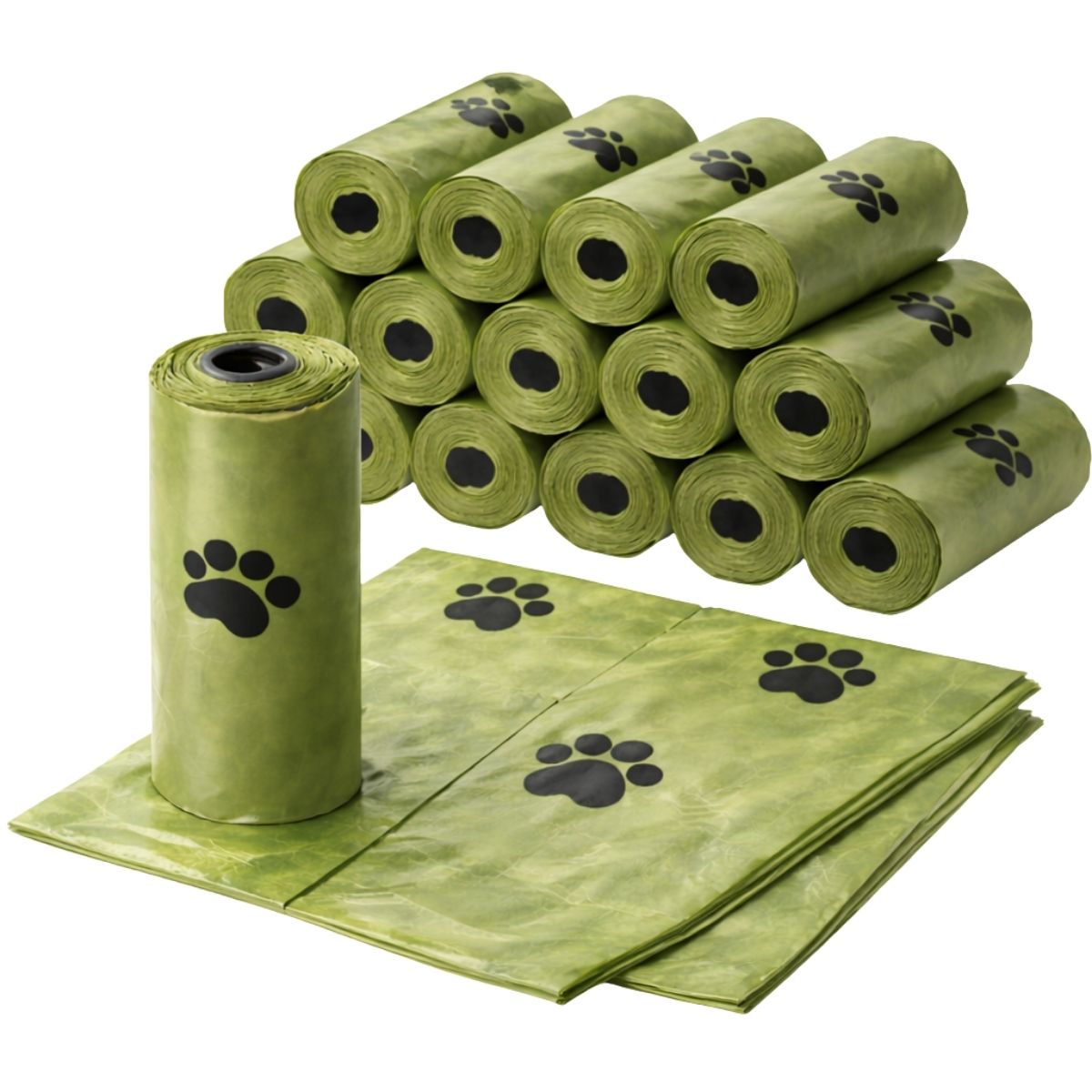 Norindo CleanCarry – Biologisch Afbreekbare Poepzakjes (10 rollen / 150 zakjes)