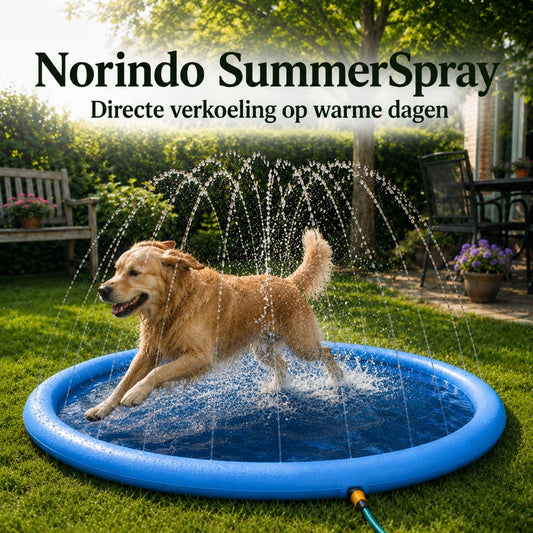 Norindo SummerSpray - Verkoelende waterspeelmat met sproeiers
