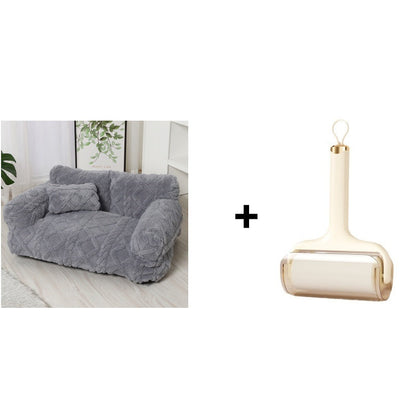 🌞Fris De Lente In Met 50% Korting!🐾 Pluche Kalmerend Huisdierbankje – Afneembare Wasbare Hoes | Orthopedisch & Anti-Slip!