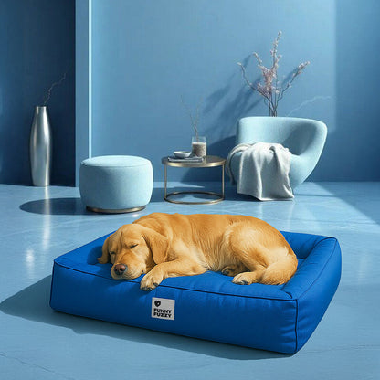 Vollständig Orthopädisches Wasserabweisendes Hundebett mit Rundum-Unterstützung für Große Hunde