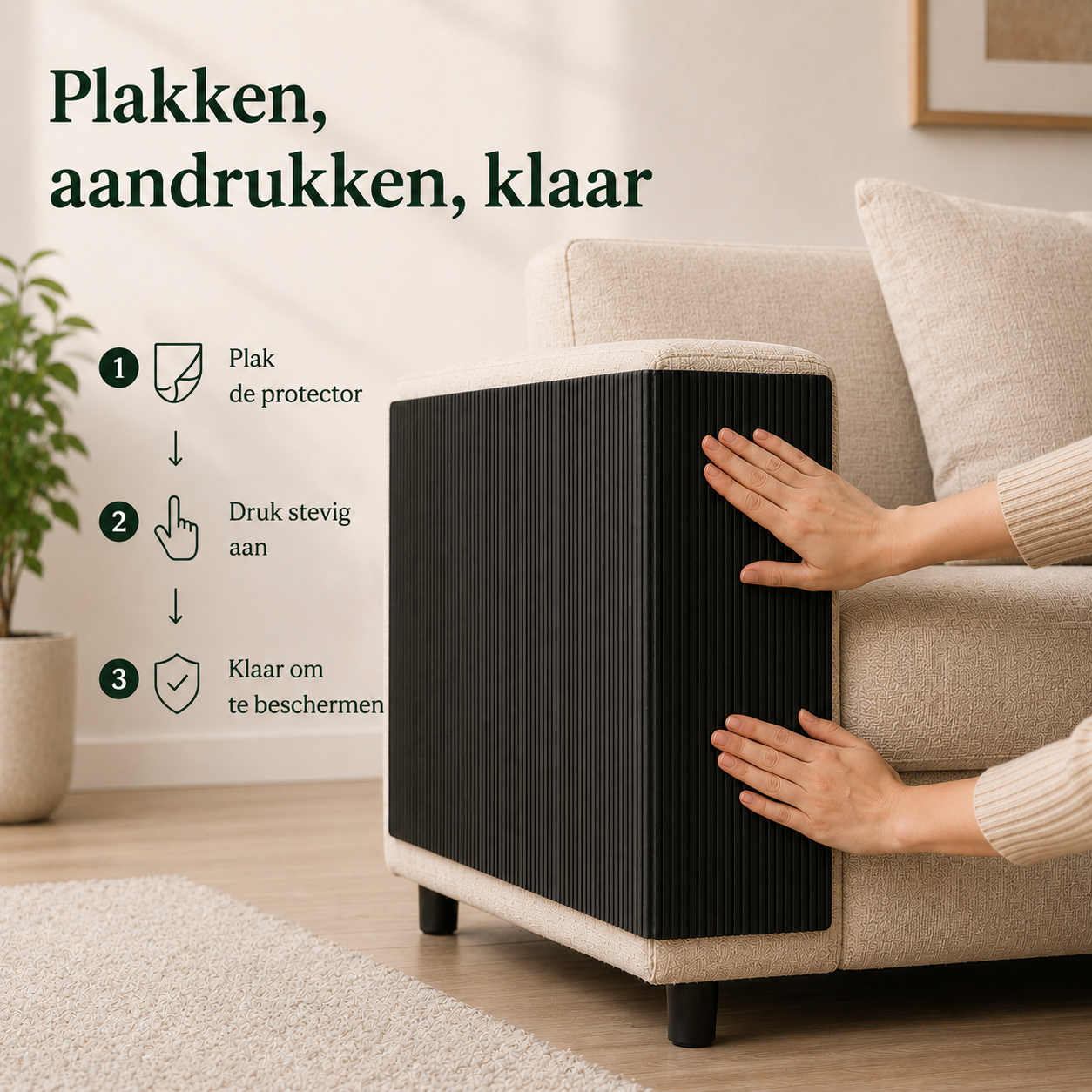 Norindo SofaSaver - Zelfklevende Sisal Krab- en Klimmat