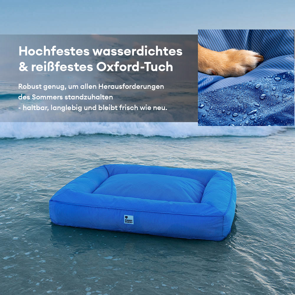 Vollständig Orthopädisches Wasserabweisendes Hundebett mit Rundum-Unterstützung für Große Hunde