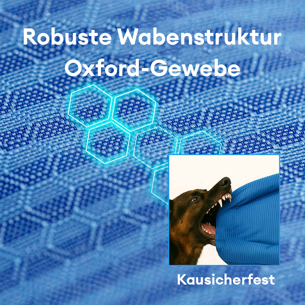 Vollständig Orthopädisches Wasserabweisendes Hundebett mit Rundum-Unterstützung für Große Hunde