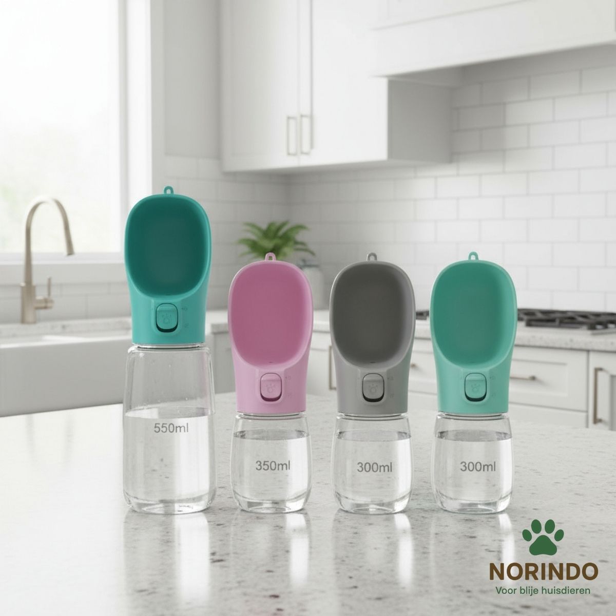 Norindo BuddyBottle – Luxe hondenbidon voor onderweg