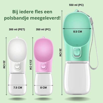 Norindo BuddyBottle – Luxe hondenbidon voor onderweg
