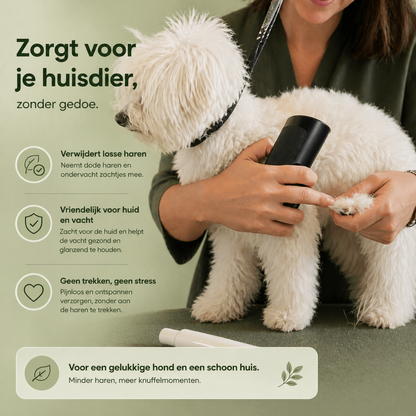 Norindo BrushBuddy - Hondenborstel voor vachtverzorging