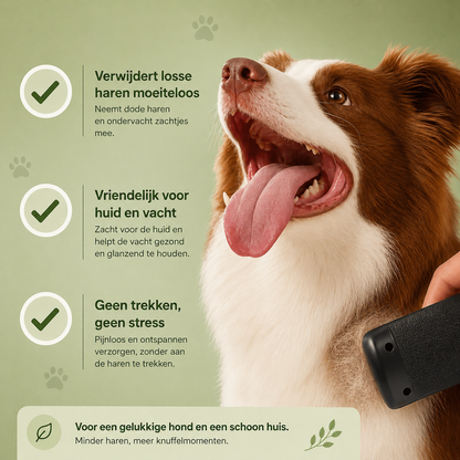 Norindo BrushBuddy - Hondenborstel voor vachtverzorging