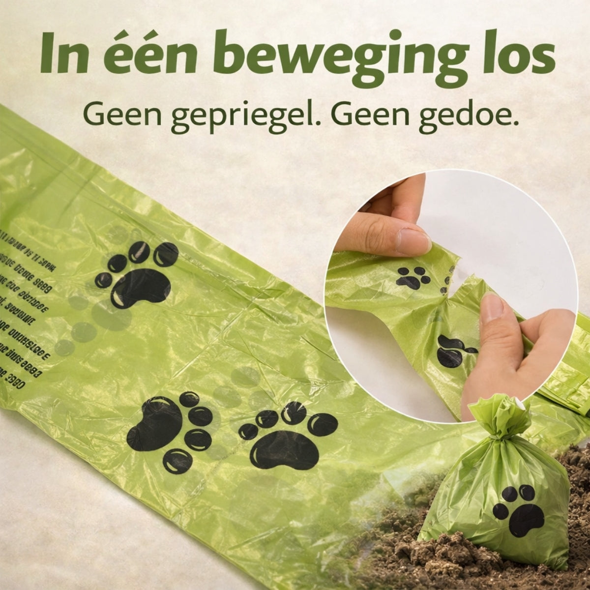 Norindo CleanCarry – Biologisch Afbreekbare Poepzakjes (10 rollen / 150 zakjes)