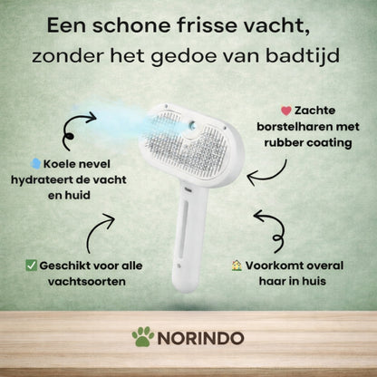 Norindo FurFix – Nevelborstel tegen losse haren