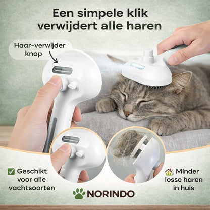 Norindo FurFix – Nevelborstel tegen losse haren