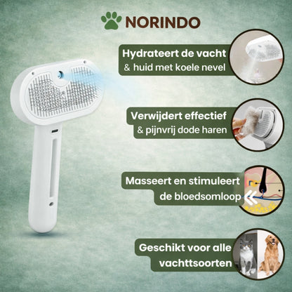 Norindo FurFix – Nevelborstel tegen losse haren