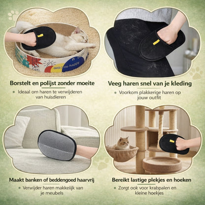 Norindo HairHero - Herbruikbare anti-haar handschoen