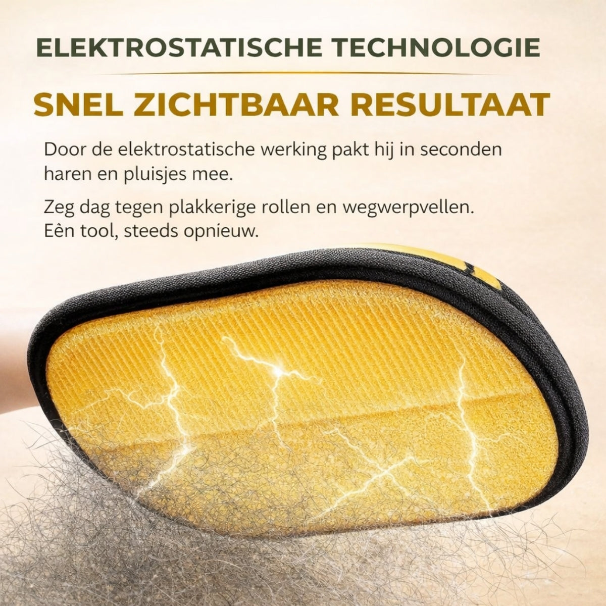 Norindo HairHero - Herbruikbare anti-haar handschoen