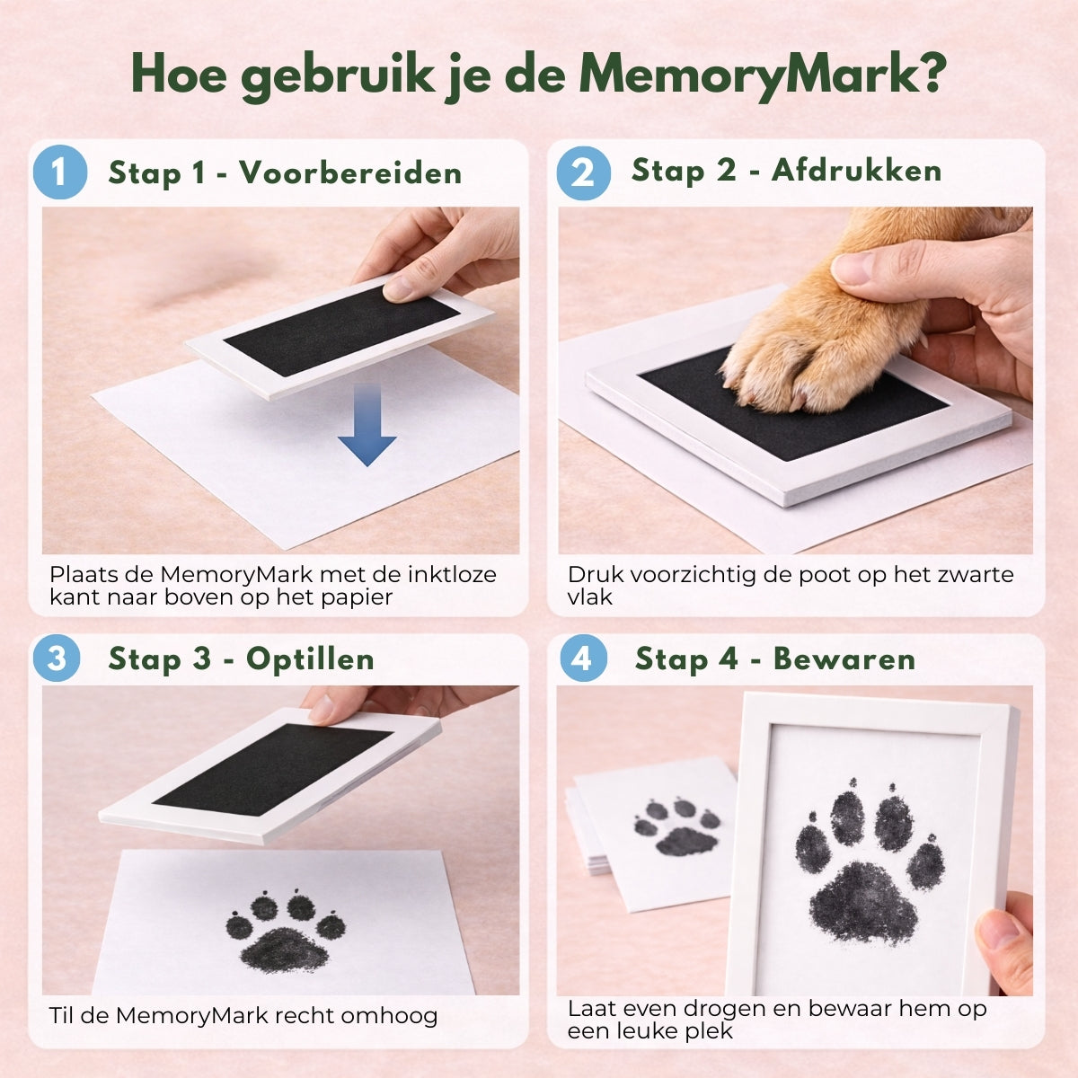 Norindo MemoryMark - Voor altijd vastgelegd, met schone pootjes