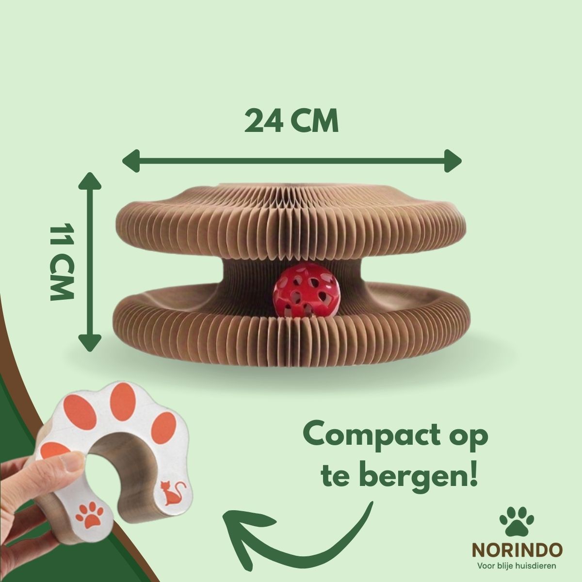 Norindo ScratchShape - Krab, speel, ontspan