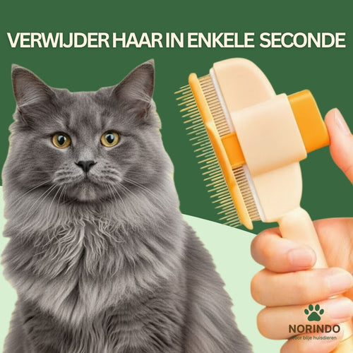 Norindo SilkySwipe – Houdt de vacht glanzend en klitvrij