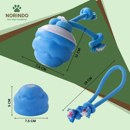 Norindo TwistyTail – Rolt automatisch, met bewegingssensor