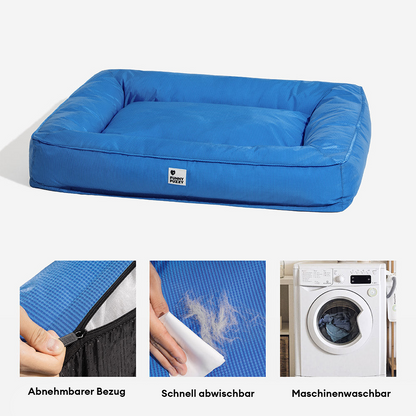 Vollständig Orthopädisches Wasserabweisendes Hundebett mit Rundum-Unterstützung für Große Hunde