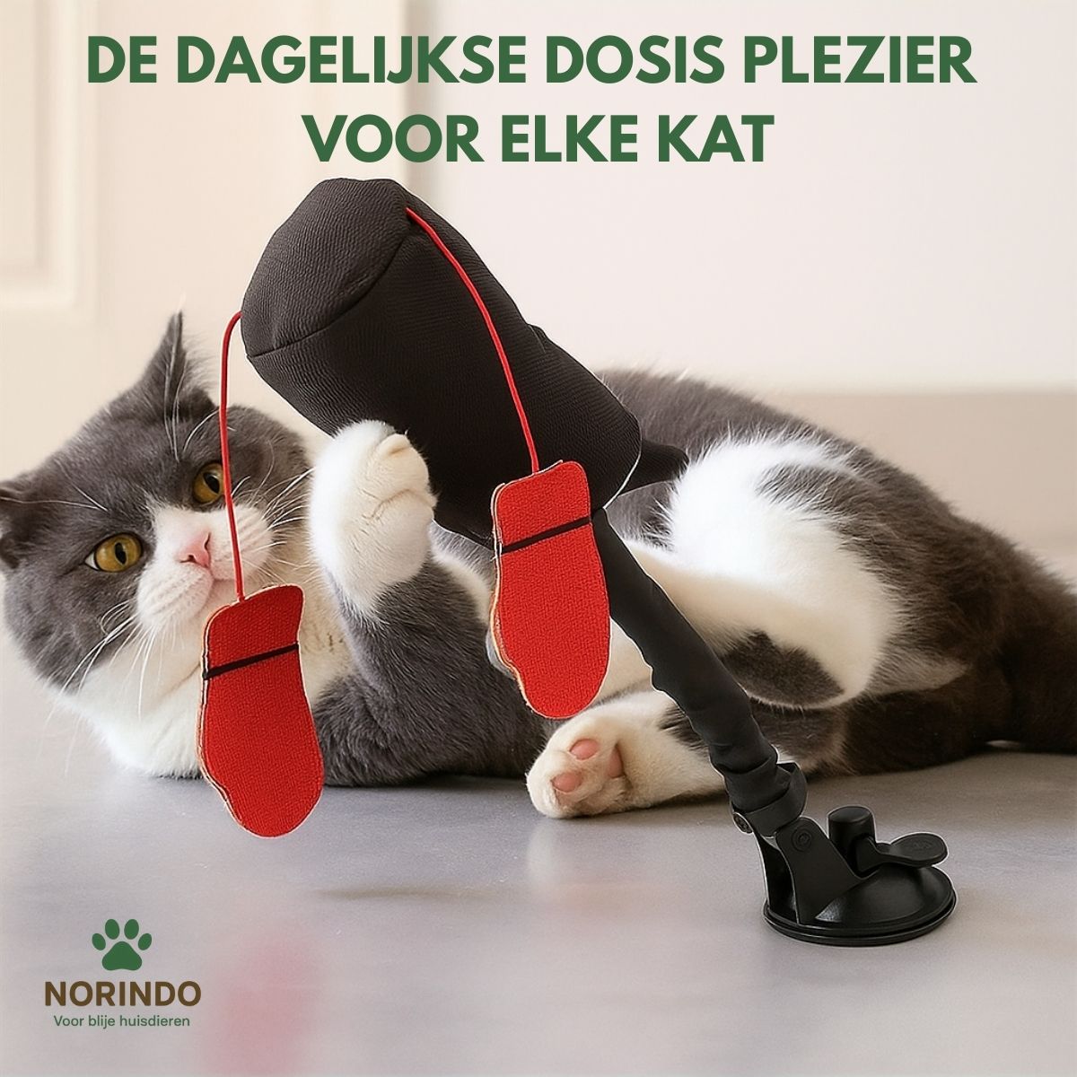 Norindo PunchPole – Houdt je kat actief & fit