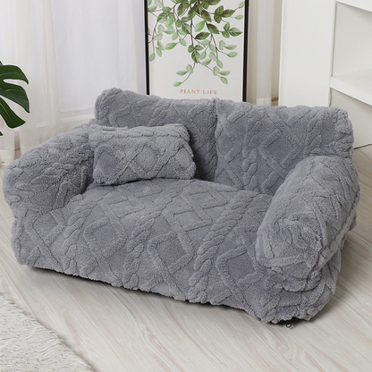 🌞Fris De Lente In Met 50% Korting!🐾 Pluche Kalmerend Huisdierbankje – Afneembare Wasbare Hoes | Orthopedisch & Anti-Slip!