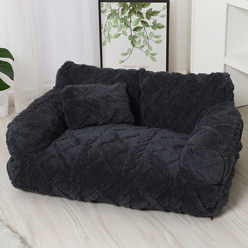 🌞Fris De Lente In Met 50% Korting!🐾 Pluche Kalmerend Huisdierbankje – Afneembare Wasbare Hoes | Orthopedisch & Anti-Slip!